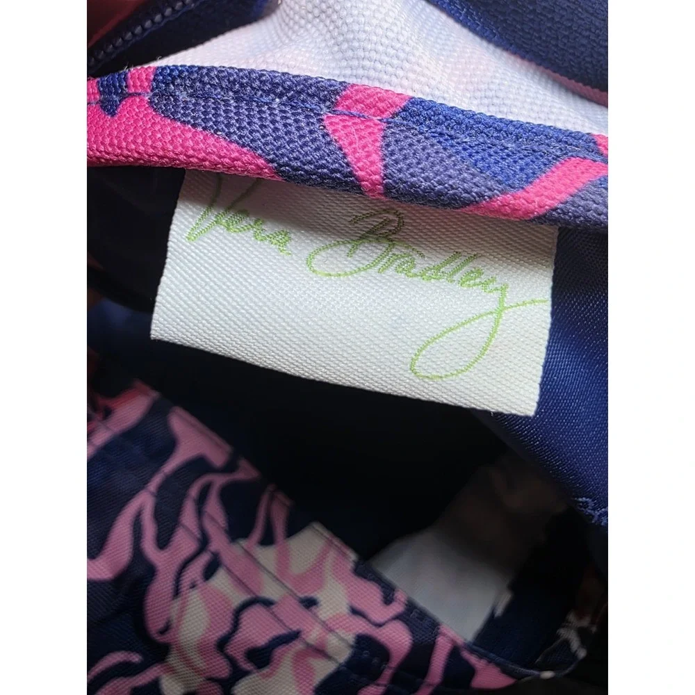 Vera Bradley Lighten Up Just Right Backpack Katalina Pink Camo Floral Bag